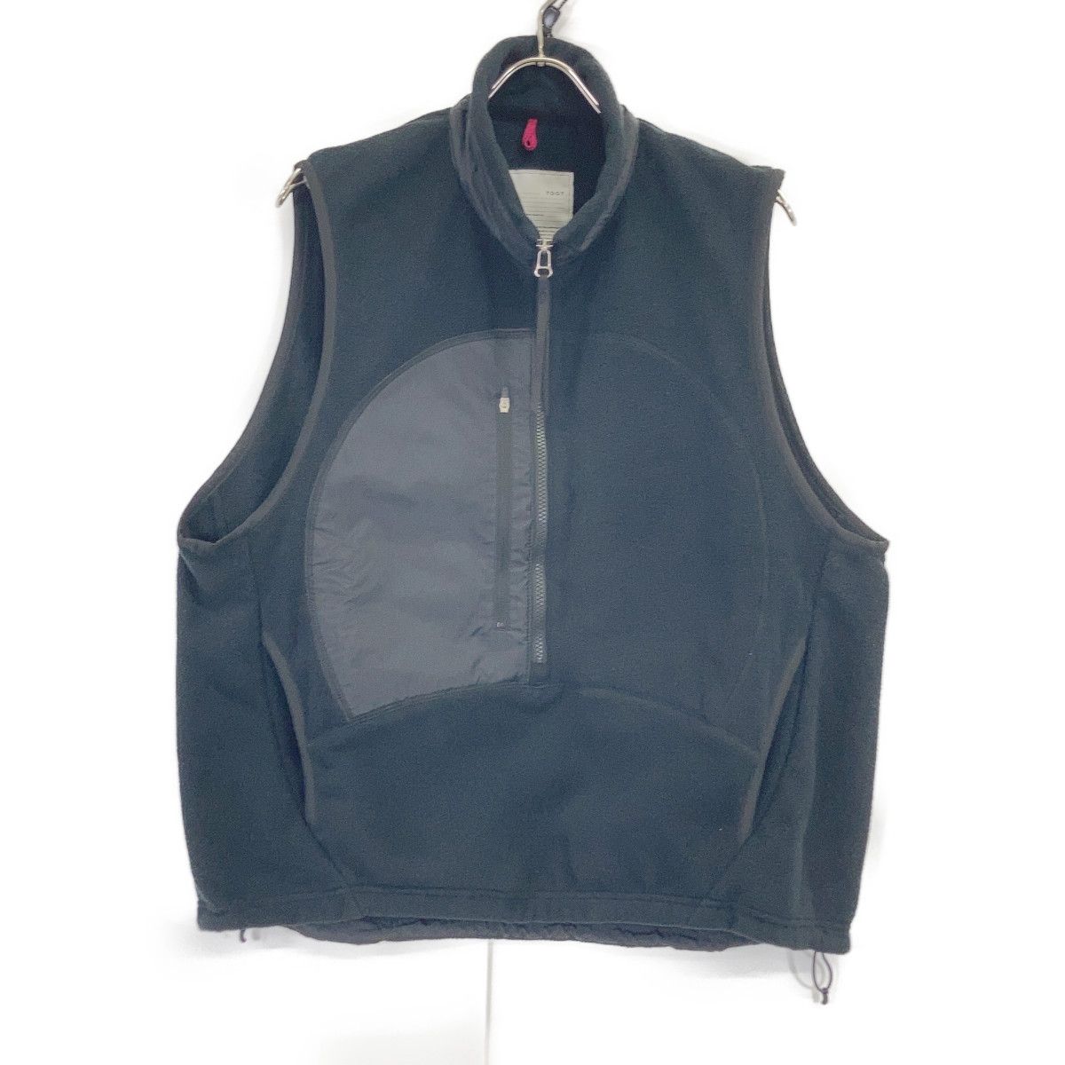 YDOT ワイドット 25AW YU31602 ブラック マイクロフリース TECH FLEECE CIRCLE ANORAK VEST M YDOT ワイドット 25AW YU31602 ブラック マイクロフリース TECH FLEECE CIRCLE ANORAK VEST M