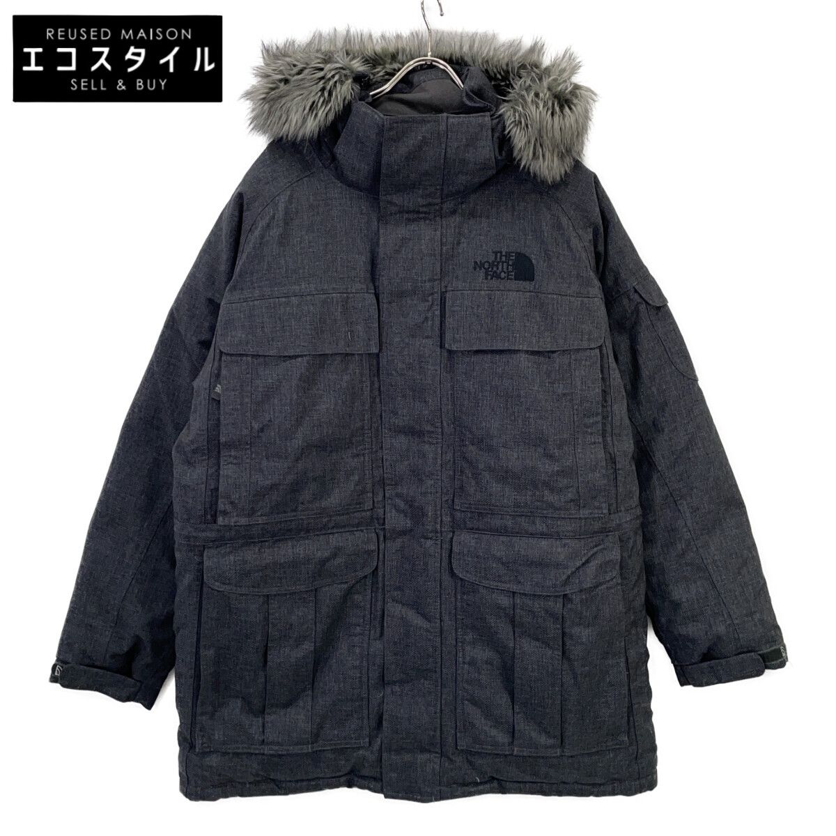 THE NORTH FACE ノースフェイス ND01755 ｱｽﾌｧﾙﾄｸﾞﾚｰ McMurdo Limited Parka/ﾏｸﾏｰﾄﾞﾘﾐﾃｯﾄﾞﾊﾟｰｶｰ L