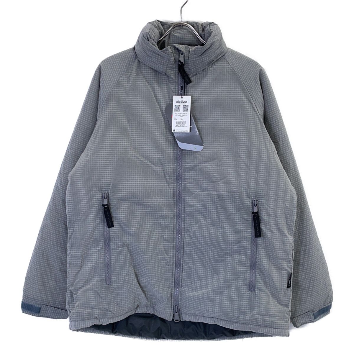 WILD THINGS ワイルドシングス WT24443SN-EC ｸﾞﾚｰ HAPPY JACKET CROSS TYPE ﾊｯﾋﾟｰｼﾞｬｹｯﾄ ｸﾛｽ ﾀｲﾌﾟ M