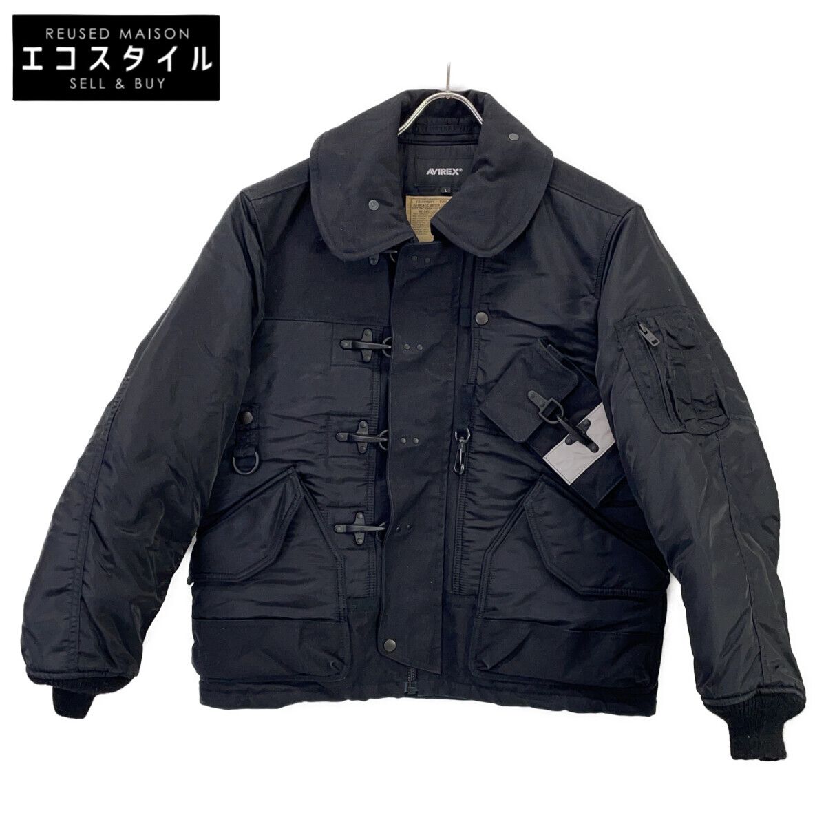 AVIREX アヴィレックス 783-3252065 CWU TYPE FIREMAN JACKET L