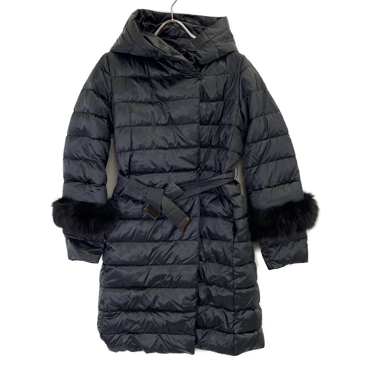 Max Mara マックスマーラ 21年 949611166 THE CUBE ブラック NOVEF リバーシブル ダウンコート 38 Max Mara マックスマーラ 21年 949611166 THE CUBE ブラック NOVEF リバーシブル ダウンコート 38