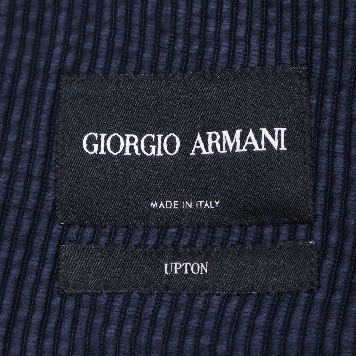 GIORGIO ARMANI ジョルジオアルマーニ 【新品同様/国内正規】1SGGG0L T02I0 コーデュロイ 2Bテーラードジャケット 56