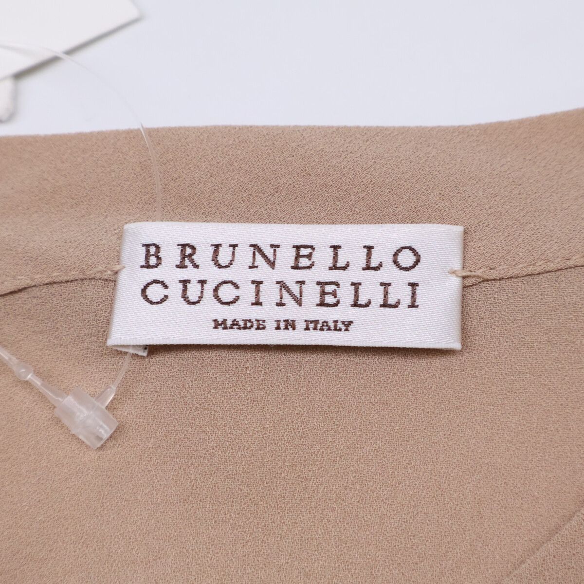 BRUNELLO CUCINELLI ブルネロクチネリ 【美品/国内正規】シルク 長袖ブラウス M