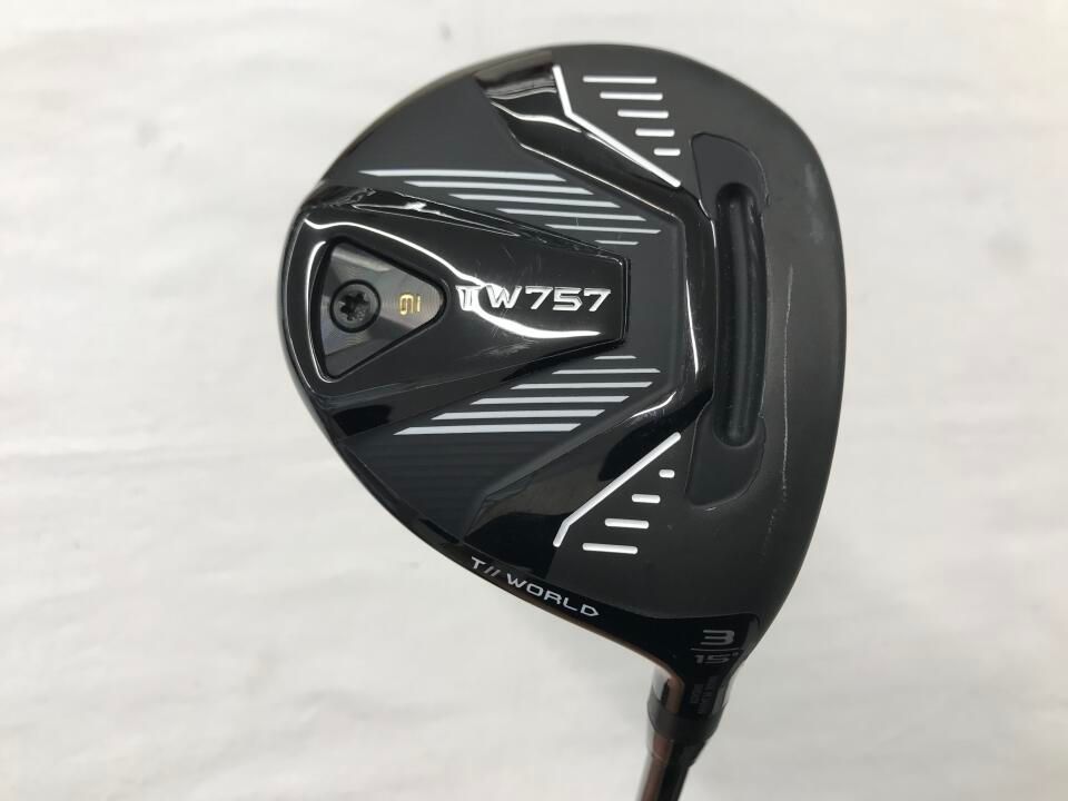 ホンマゴルフ　TOUR WORLD TW757　15度　VIZARD for TW757 50　Sフレックス　フェアウェイウッド　中古　ゴルフドゥ！NEXTさいたま三室店【最短即日発送】