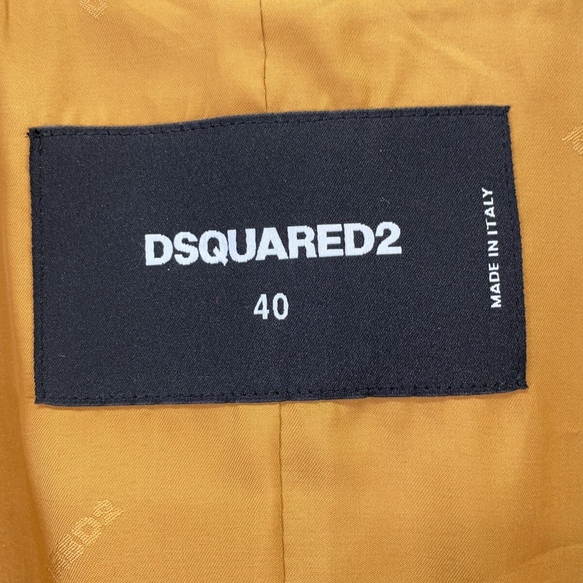 DSQUARED2 ディースクエアード S72AA0500 ガーネット ダブルブレスト ピーコート 40 DSQUARED2 ディースクエアード S72AA0500 ガーネット ダブルブレスト ピーコート 40