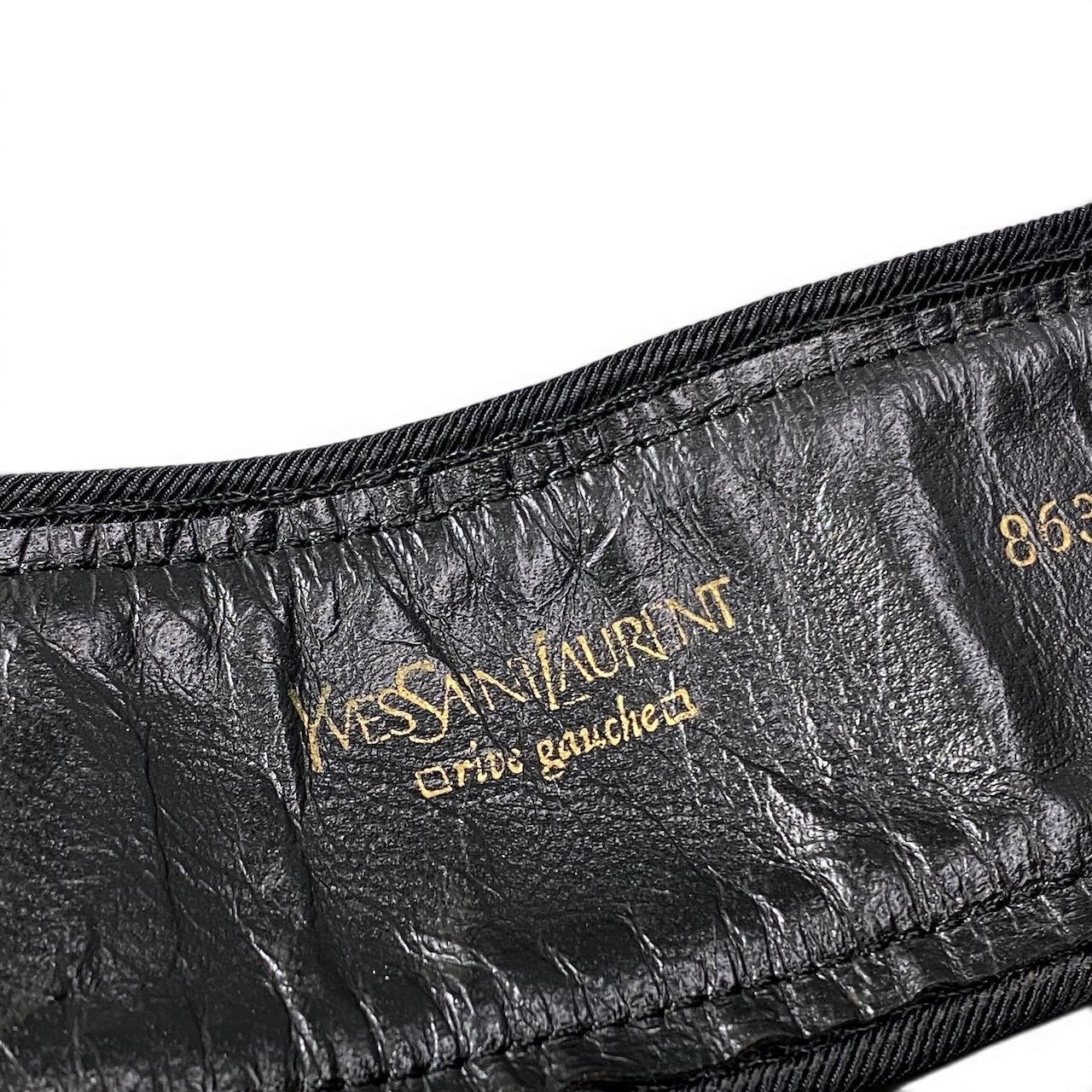 e8 YVESSAINTLAURENT リブゴーシュ ヴィンテージ ベルト ベルベット フランス製 1 ブラック レディース 女性用u02t e8 YVESSAINTLAURENT リブゴーシュ ヴィンテージ ベルト ベルベット フランス製 1 ブラック レディース 女性用u02t