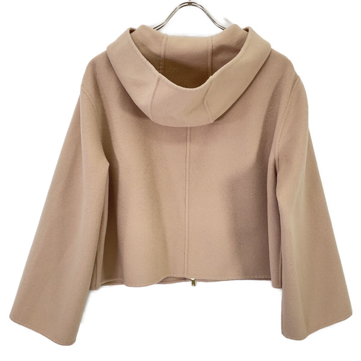 ANAYI アナイ 24AW ピンク シャルムリバーフードブルゾン 38 ANAYI アナイ 24AW ピンク シャルムリバーフードブルゾン 38