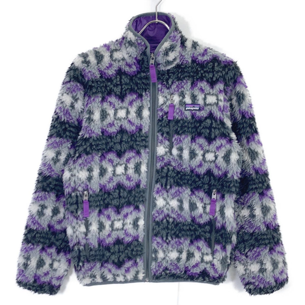 patagonia パタゴニア 23060FA13 雪柄 ﾒﾝｽﾞ ｸﾗｼｯｸ ﾚﾄﾛX ｶｰﾃﾞｨｶﾞﾝ XS