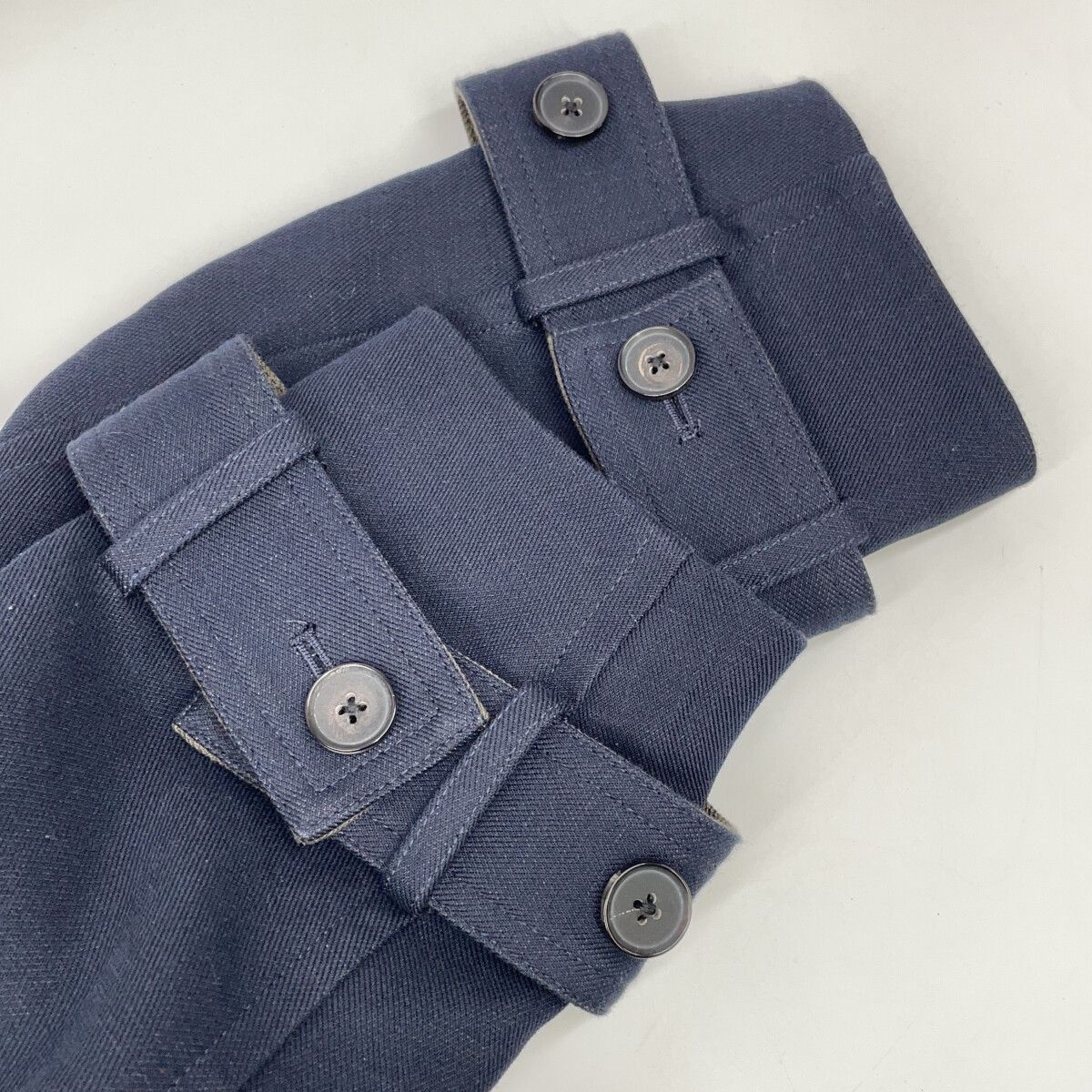 3.1 Phillip lim スリーワンフィリップリム P232-80001CLO ネイビー×カーキ ブロックカラー トレンチコート XS 3.1 Phillip lim スリーワンフィリップリム P232-80001CLO ネイビー×カーキ ブロックカラー トレンチコート XS