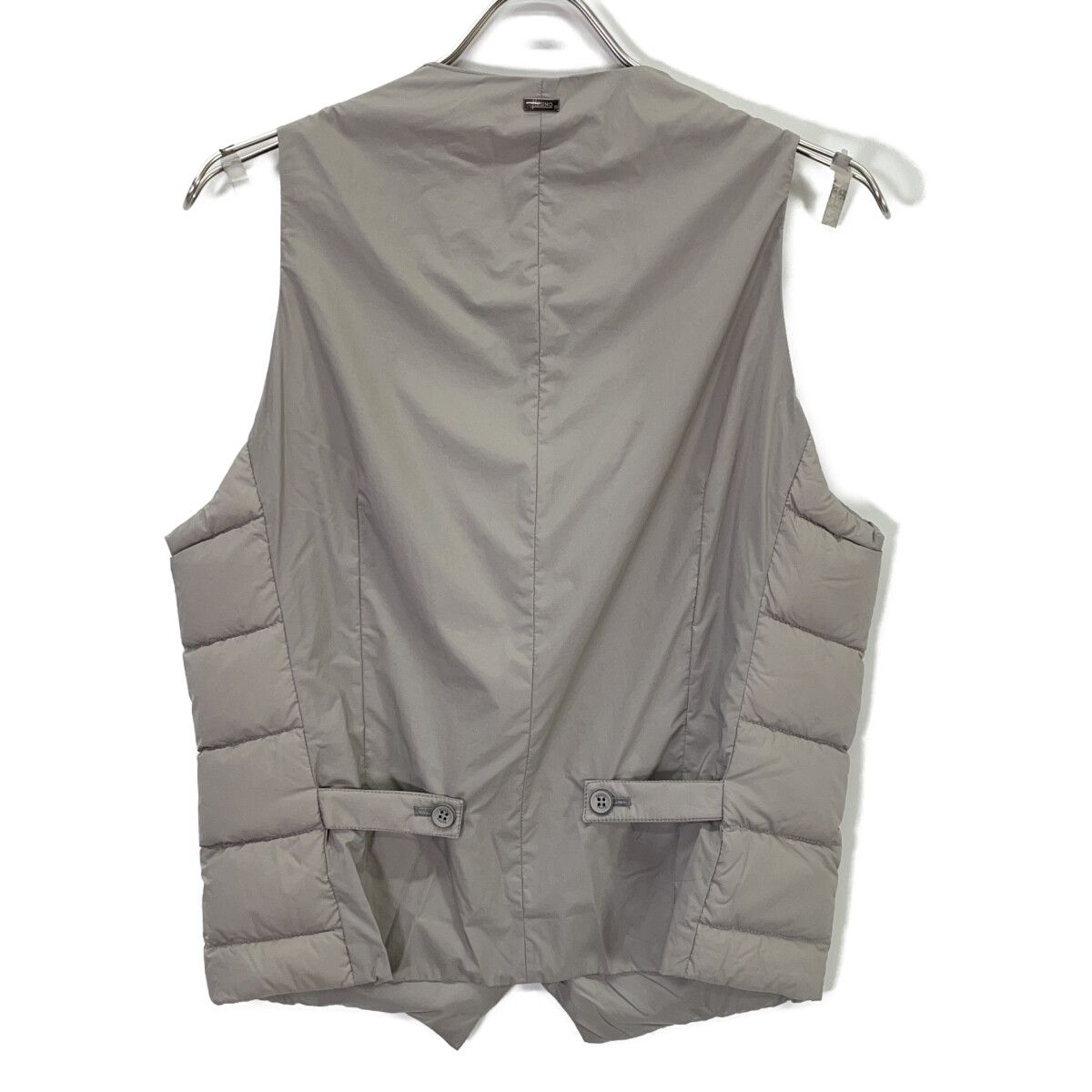HERNO ヘルノ Pl002ULE-19288-1800 アイスグレー インナー ダウン ジレ 44 HERNO ヘルノ Pl002ULE-19288-1800 アイスグレー インナー ダウン ジレ 44