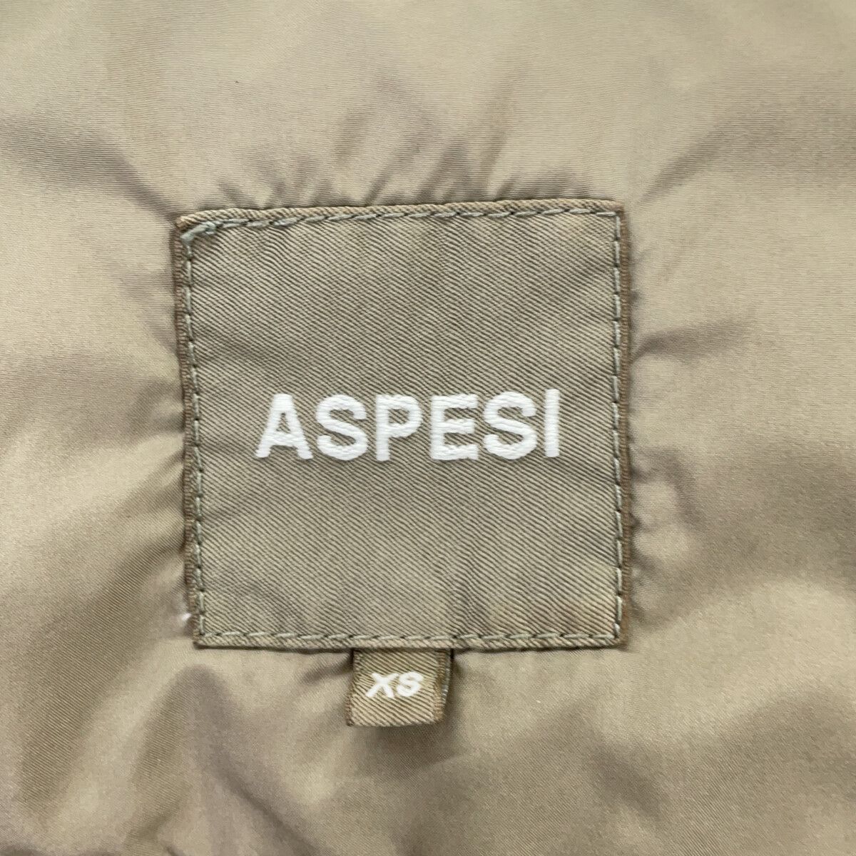 ASPESI アスペジ ベージュ NEW CAMP ミリタリージャケット XS ASPESI アスペジ ベージュ NEW CAMP ミリタリージャケット XS
