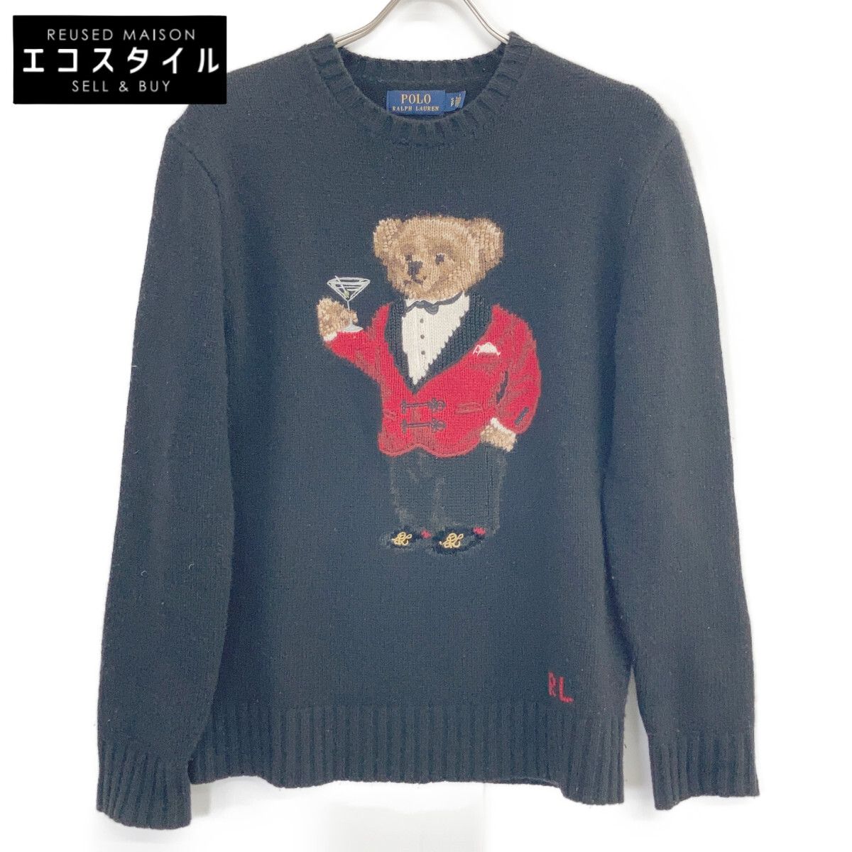 POLO RALPH LAUREN ポロ ラルフローレン ポロベア マティーニベア セーター S