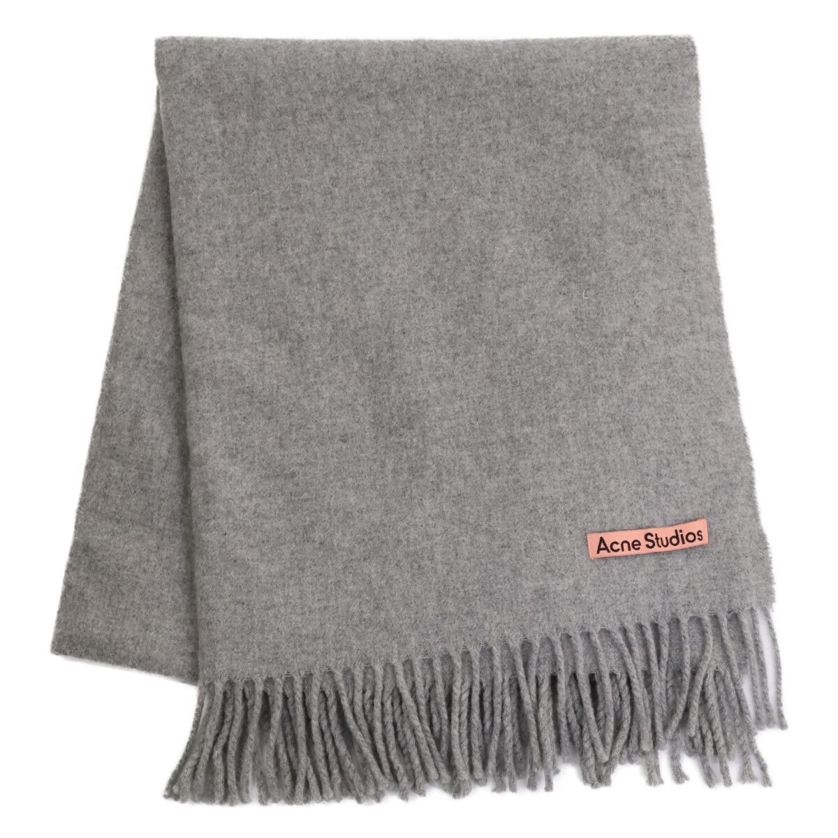 ACNE STUDIOS アクネ ストゥディオズ CA0102 フリンジ ウール スカーフ 200 x 70 cm ACNE STUDIOS アクネ ストゥディオズ CA0102 フリンジ ウール スカーフ 200 x 70 cm
