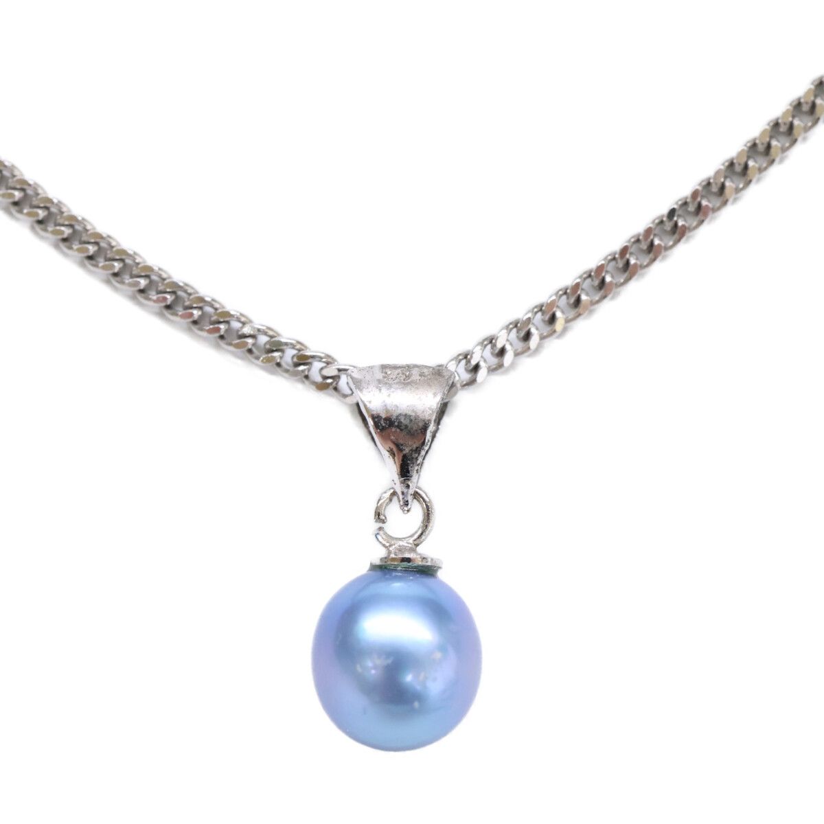 Pt850 Pt850 Pt850 7mmパール ネックレス、5.8mmパール ピアス セット Pt850 Pt850 Pt850 7mmパール ネックレス、5.8mmパール ピアス セット