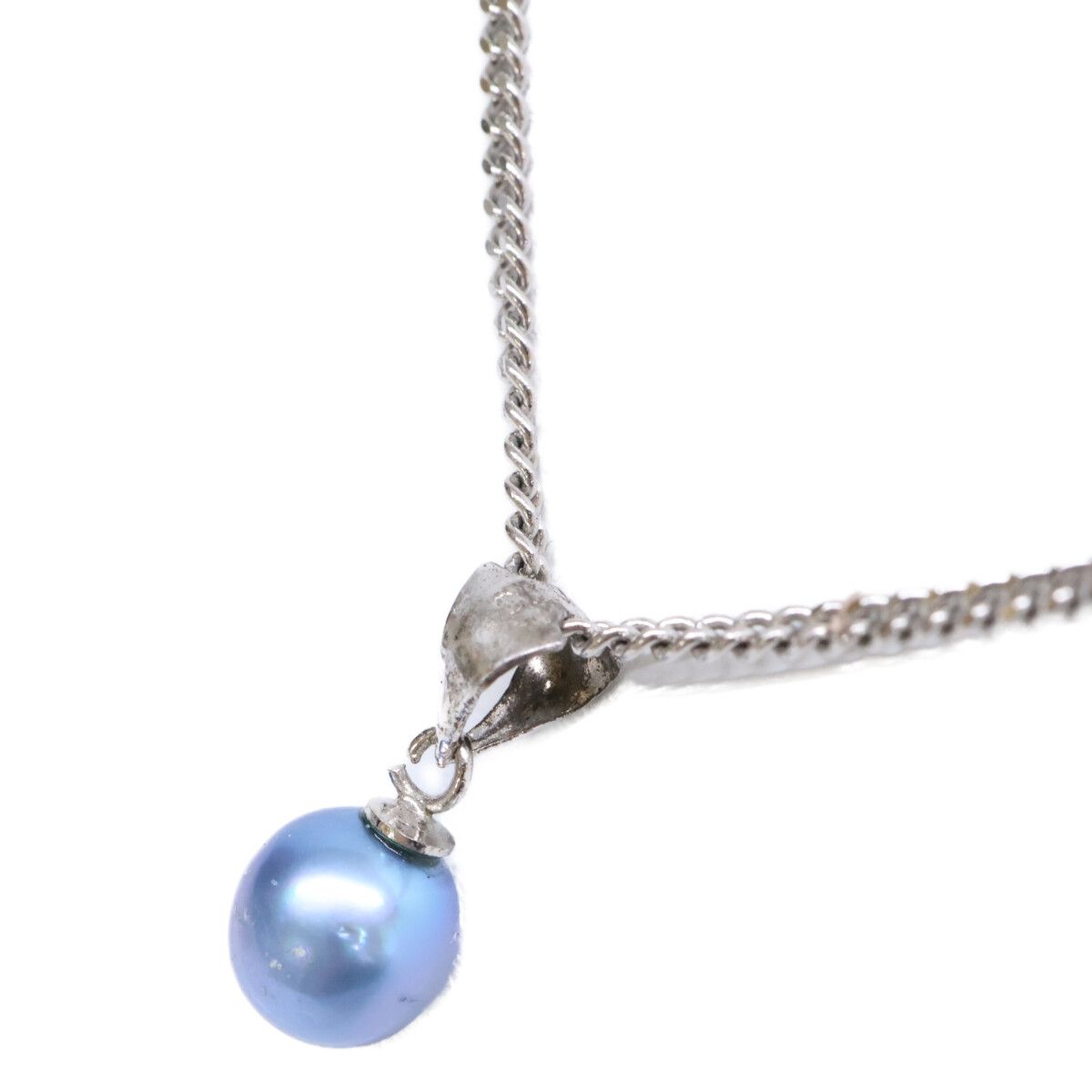 Pt850 Pt850 Pt850 7mmパール ネックレス、5.8mmパール ピアス セット Pt850 Pt850 Pt850 7mmパール ネックレス、5.8mmパール ピアス セット