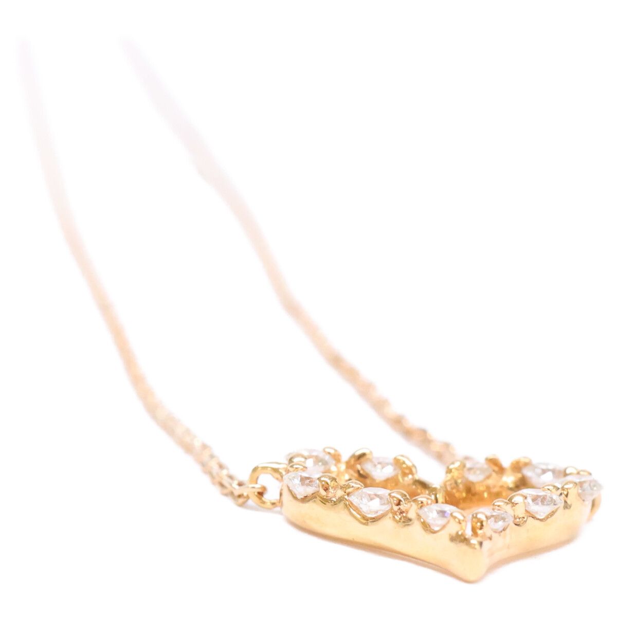 STAR JEWELRY スタージュエリー K18 0.23ct ダイヤモンド オープンハート