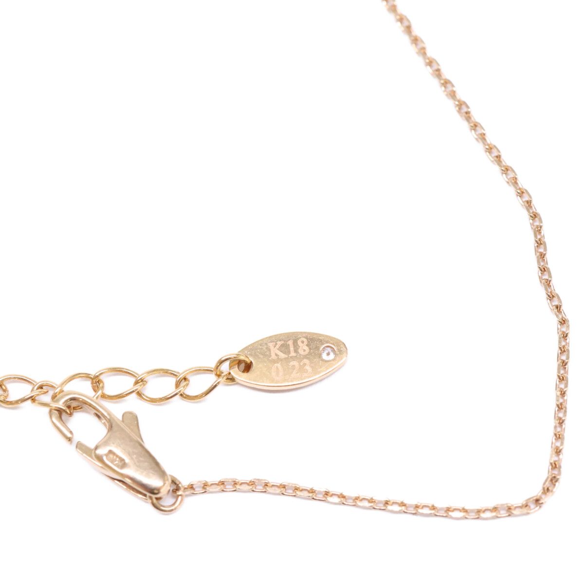 STAR JEWELRY スタージュエリー K18 0.23ct ダイヤモンド オープンハート