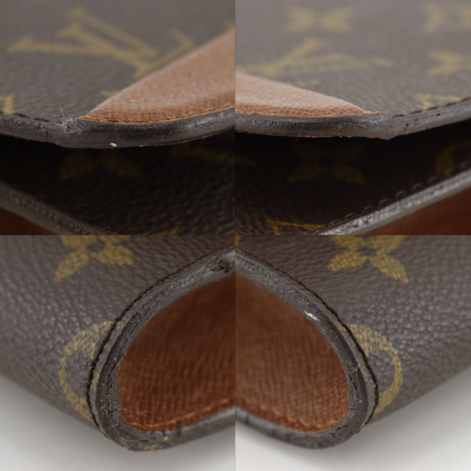 【LOUIS VUITTON】ルイ・ヴィトン ボルドー24 M51798 モノグラムキャンバス 茶 ユニセックス クラッチバッグ 【LOUIS VUITTON】ルイ・ヴィトン ボルドー24 M51798 モノグラムキャンバス 茶 ユニセックス クラッチバッグ