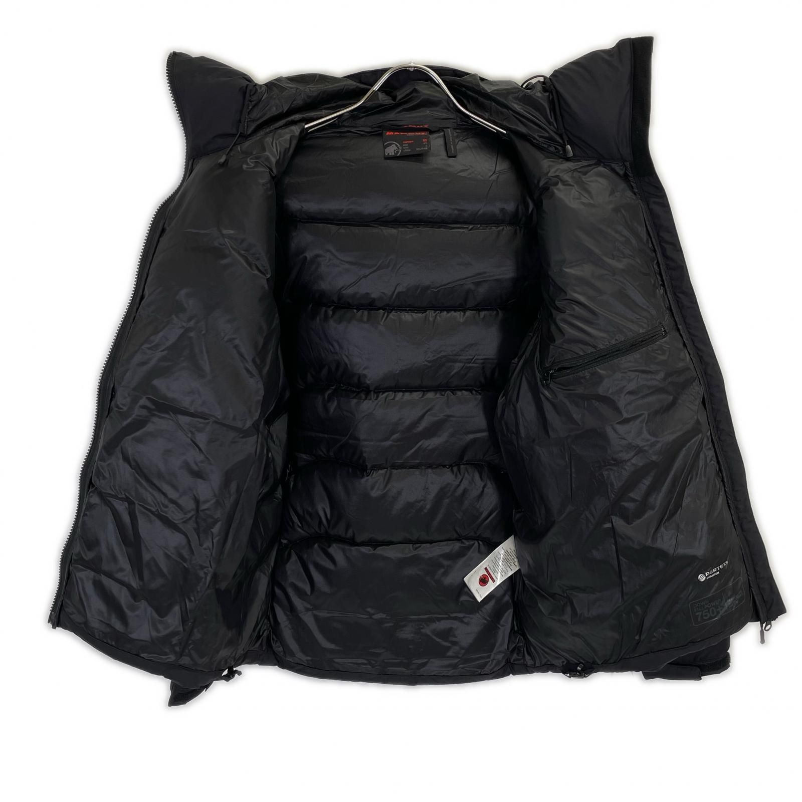 MAMMUT マムート ブラック エクセロン インサーレション フーデッド ジャケット XS MAMMUT マムート ブラック エクセロン インサーレション フーデッド ジャケット XS