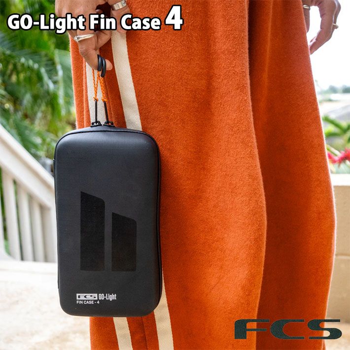 FCS FCS GO-LIGHT FIN CASES 4SET FIN CASE STORAGE CASE FIN WALLET SURFING SURF TRIP TRAVEL