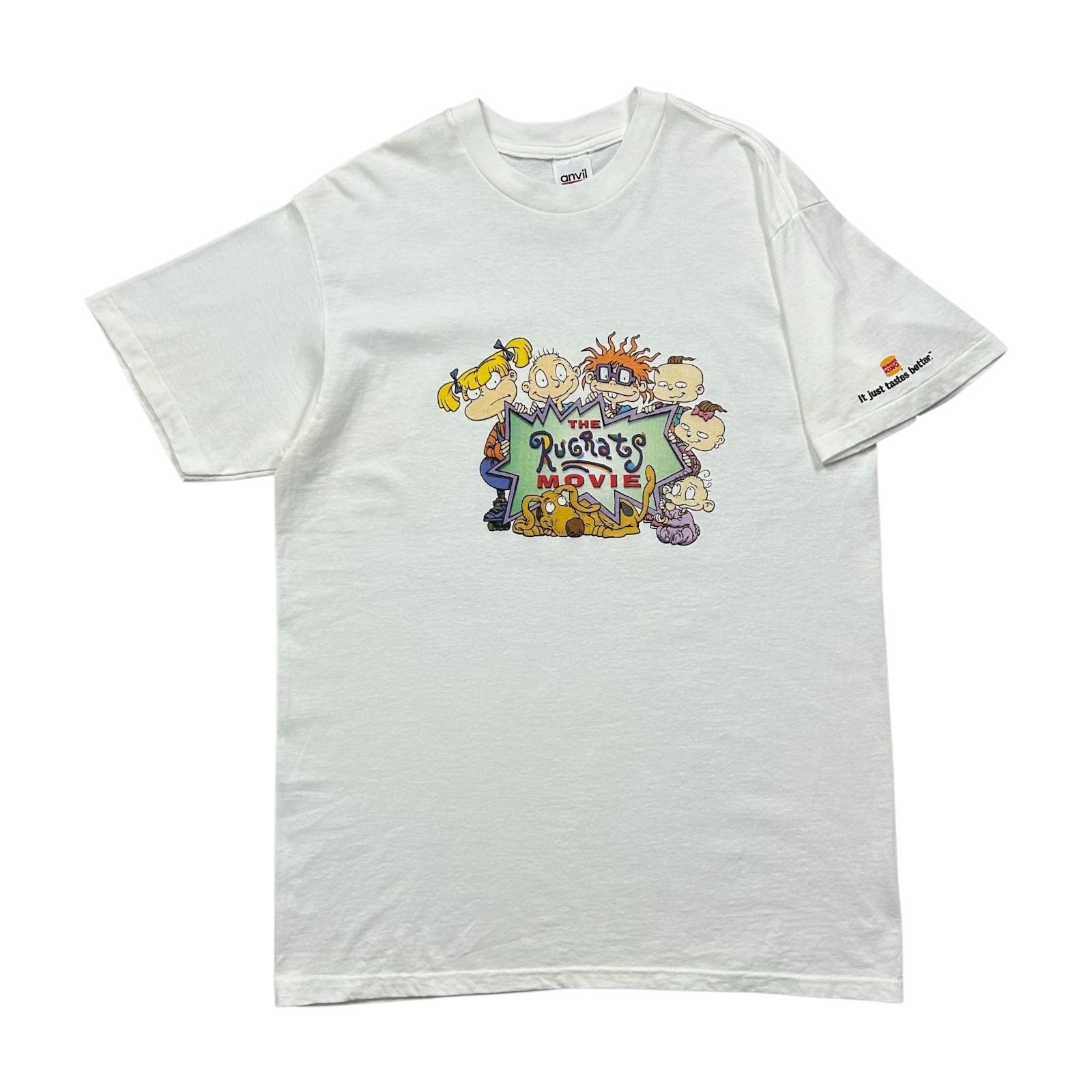 00s ザ・ラグラッツ THE RUGRATS MOVIE BURGER KING 企業 Tシャツ SIZE L