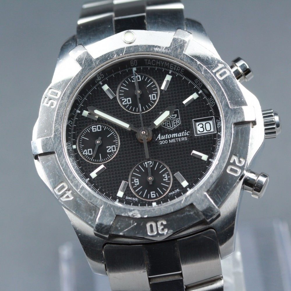 【稼働品】TAG Heuer エクスクルーシブ 2000 CN2111-0 クロノグラフ 自動巻き メンズ #17162