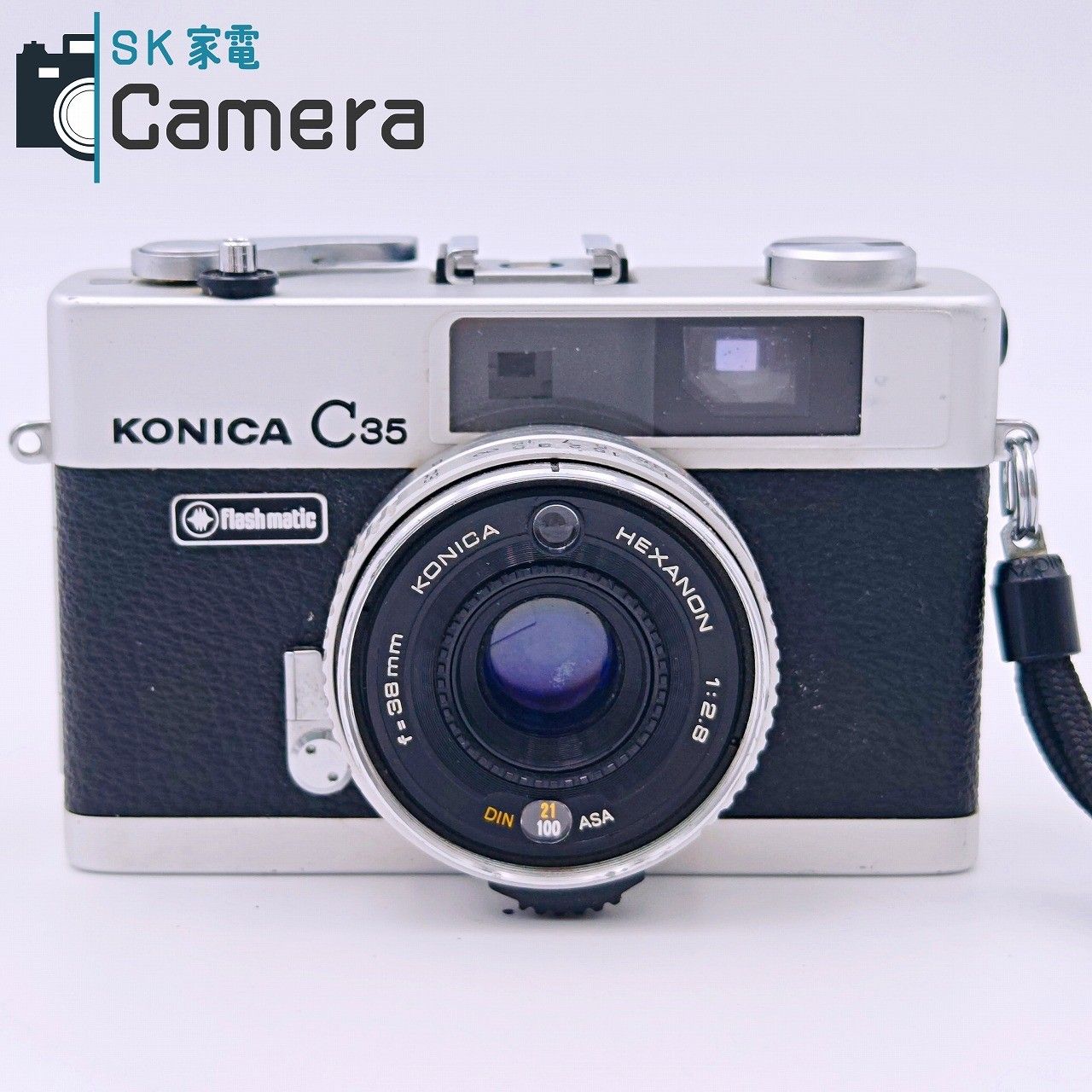 【中古】 Konica C35 Flash matic HEXANON 38ｍｍ F2.8 コニカ 露出動作