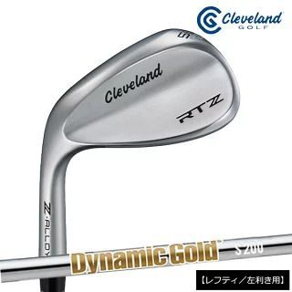 【レフティ／左利き用】ダンロップ メンズ クリーブランド RTZ ツアーサテン ウェッジ ダイナミックゴールド (NEWデザイン) スチールシャフト【25】