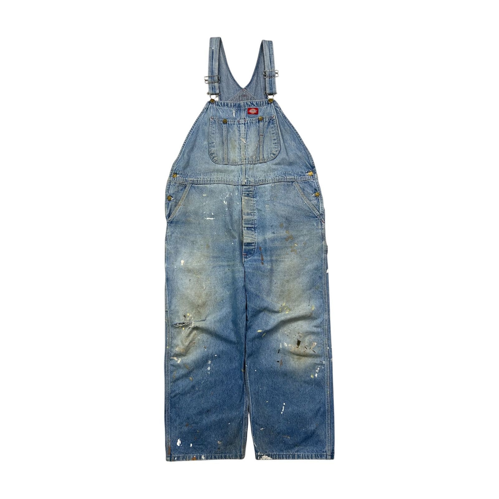 US DICKIES ディッキーズ デニム オーバーオール SIZE W44