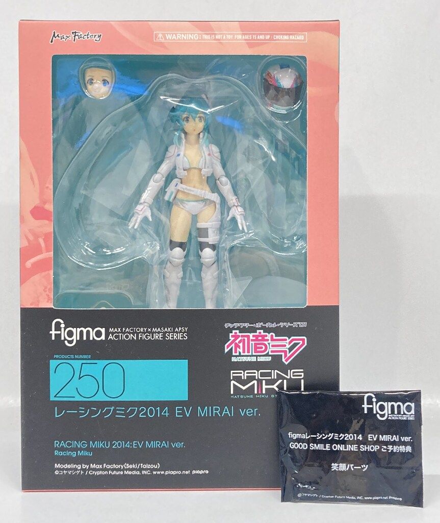 MAXFACTORY figma 初音ミク GTプロジェクト レーシングミク2014 EV MIRAI ver 特典付 250