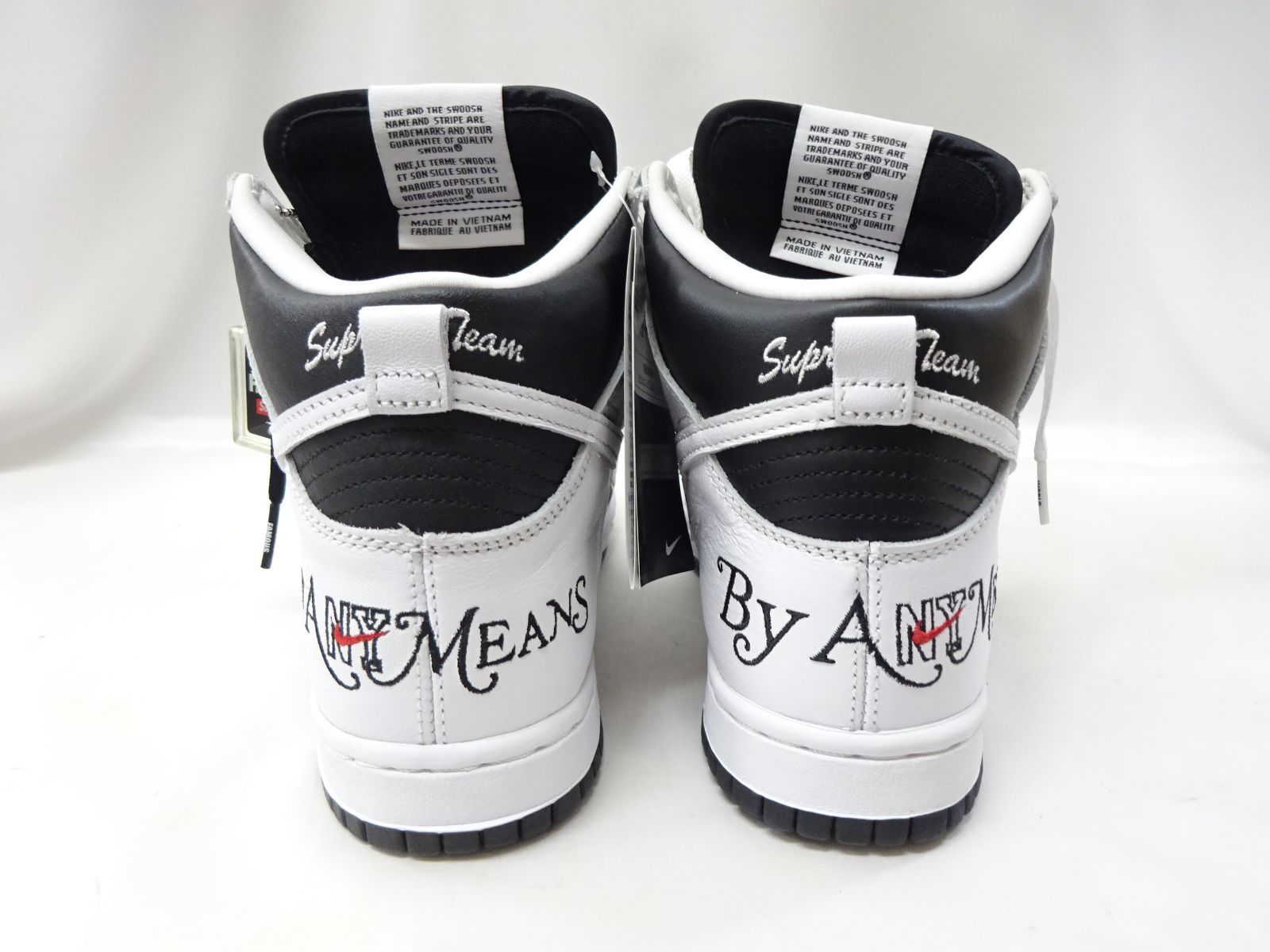 未使用黒タグ付】NIKE SB Supreme Dunk High DN3741-002 ブラック 
