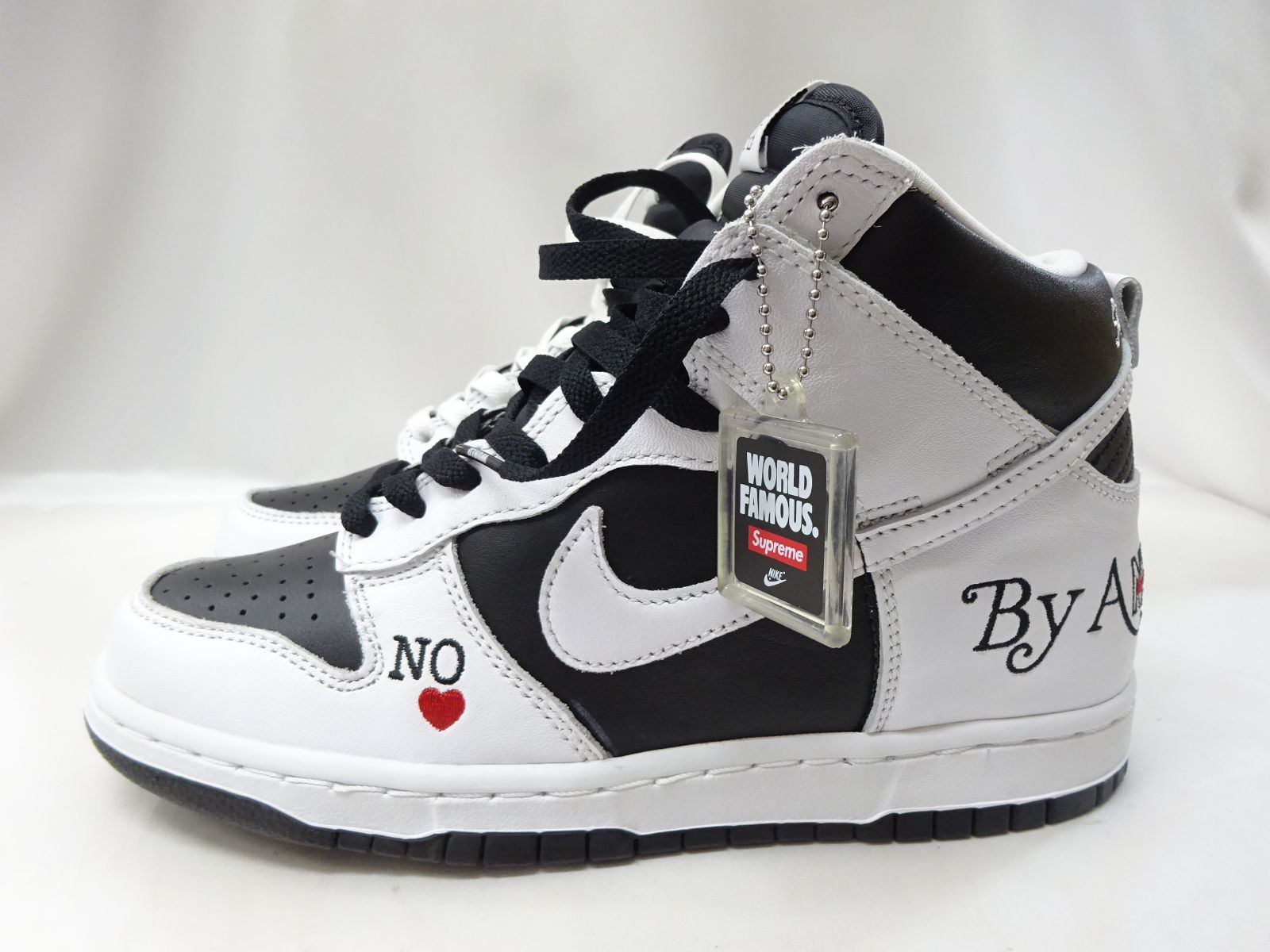 未使用黒タグ付】NIKE SB Supreme Dunk High DN3741-002 ブラック 