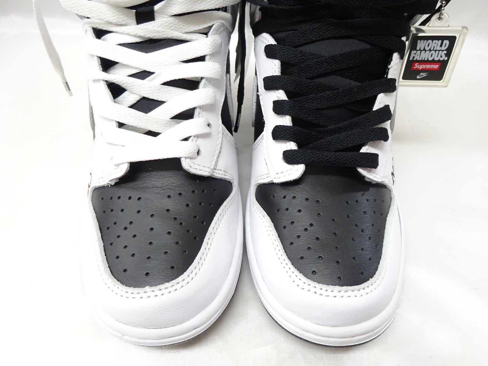 未使用黒タグ付】NIKE SB Supreme Dunk High DN3741-002 ブラック 