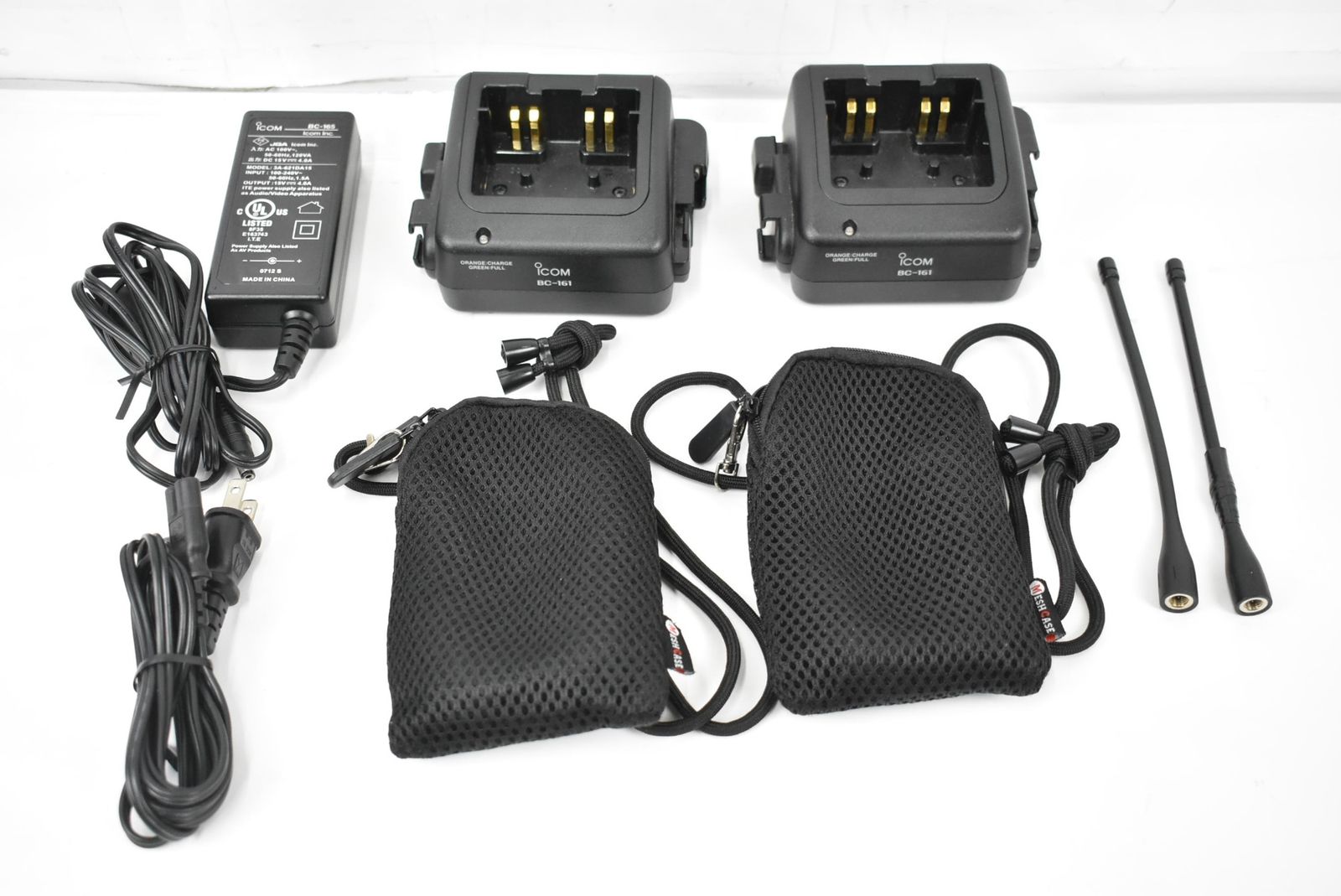 アイコム IC-DU65C 2台セット 充電器付き ハンディ トランシーバー