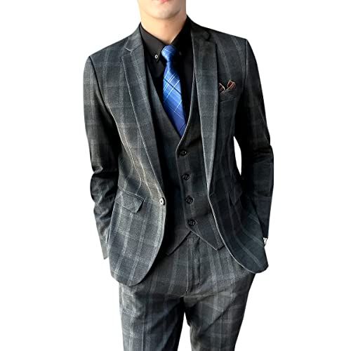 [CEEN] メンズ スーツ スリーピース ビジネス パーティー 披露宴 入学式 卒業式 結婚式 就職用(沖縄・離島の方発送不可）) 208a295e