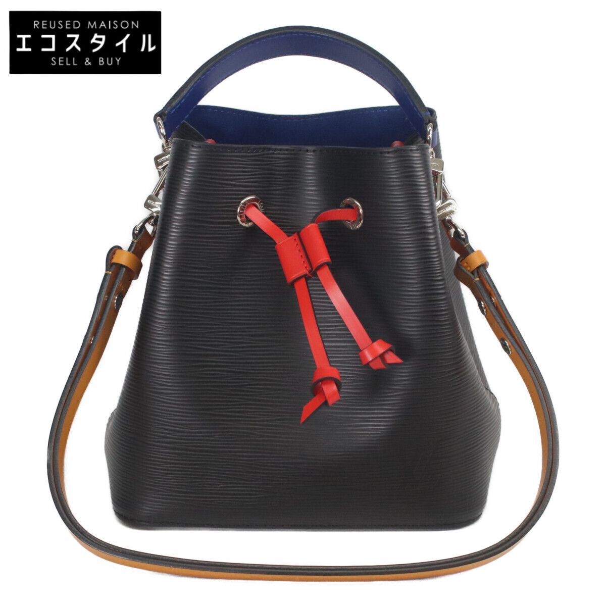 LOUIS VUITTON ルイヴィトン M52853 エピ ノワール サフラン ネオノエ