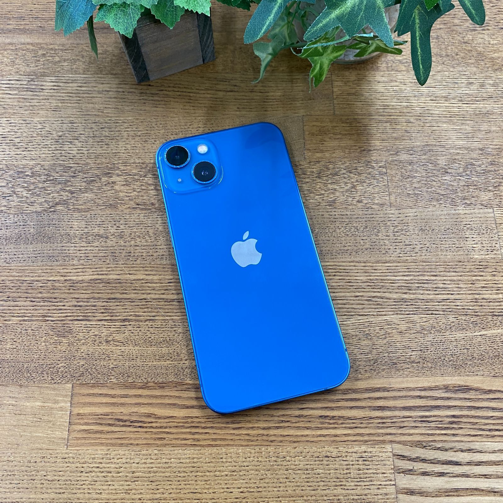 iPhone 13 128GB ブルー SIMフリー 傷あり - メルカリ