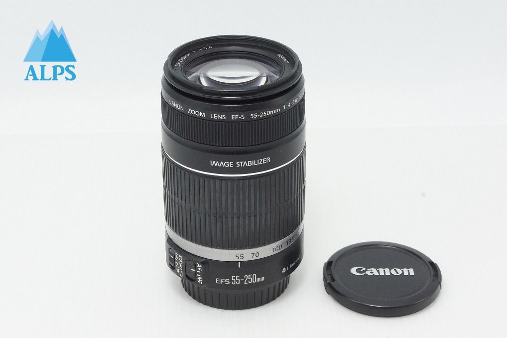 Canon キヤノン EF-S 55-250mm F4-5.6 IS APS-C ズームレンズ 260428f