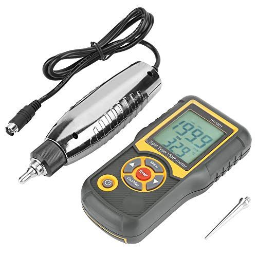 HT-1201 振動測定器 振動 計測 加速度 速度 変位測定 振動計テスター LCD デジタル 振動検出器 高精度 高感度 軽量 振動センサーゲージ 機械製造 電力 化学工学 汎用kk bdb9c3bc