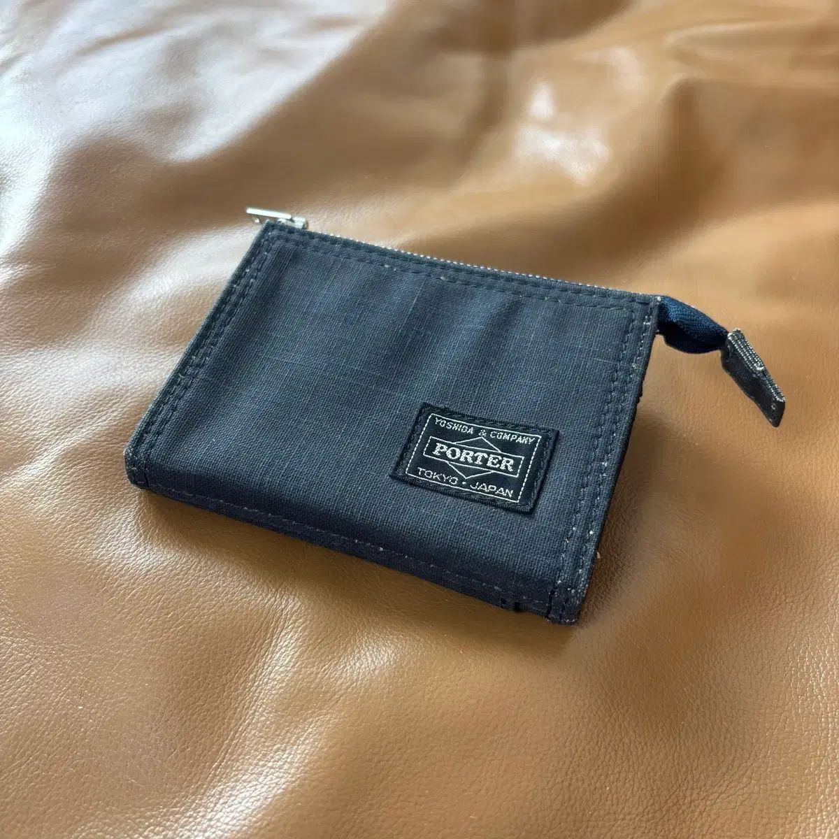 PORTER ポーター スモーキー ウール 財布 ブラック