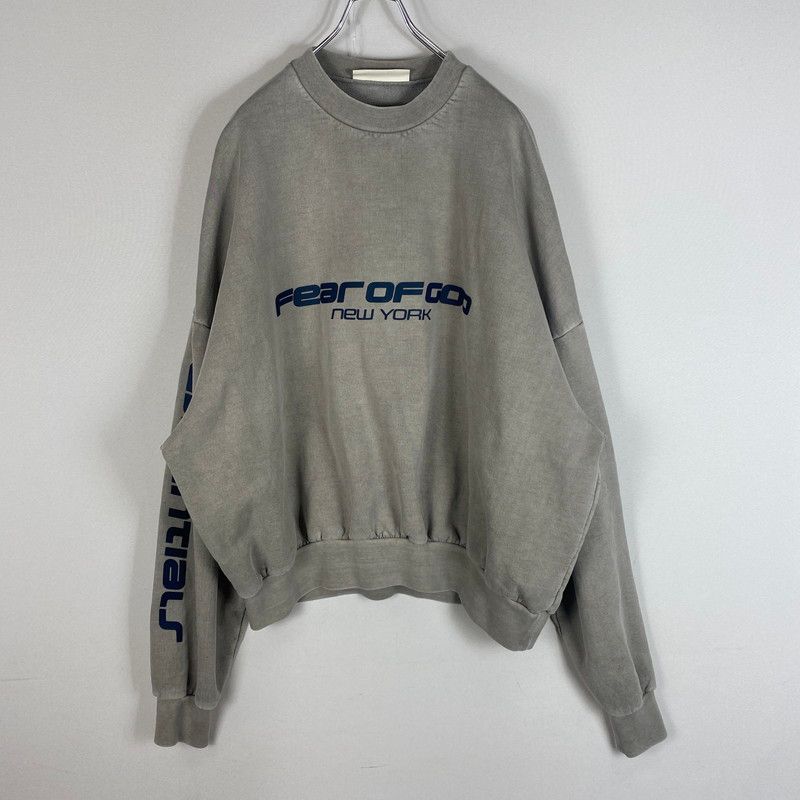 【中古品】 FEAR OF GOD ESSENTIALS フィアーオブゴッド エッセンシャルズ HEAVY FLEECE CROPPED SWEATSHIRT ヘビー フリース クロップド スウェットシャツ トップス【142-260508-ks-08-tei】
