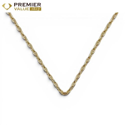 エルメス シェーヌ・ダンクル ネックレス TPM 18K イエローゴールド 62コマ