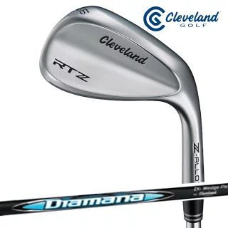 ダンロップ メンズ クリーブランド RTZ ツアーサテン ウェッジ Diamana ZXi for CG カーボン (ウエッジ専用) カーボンシャフト【25】