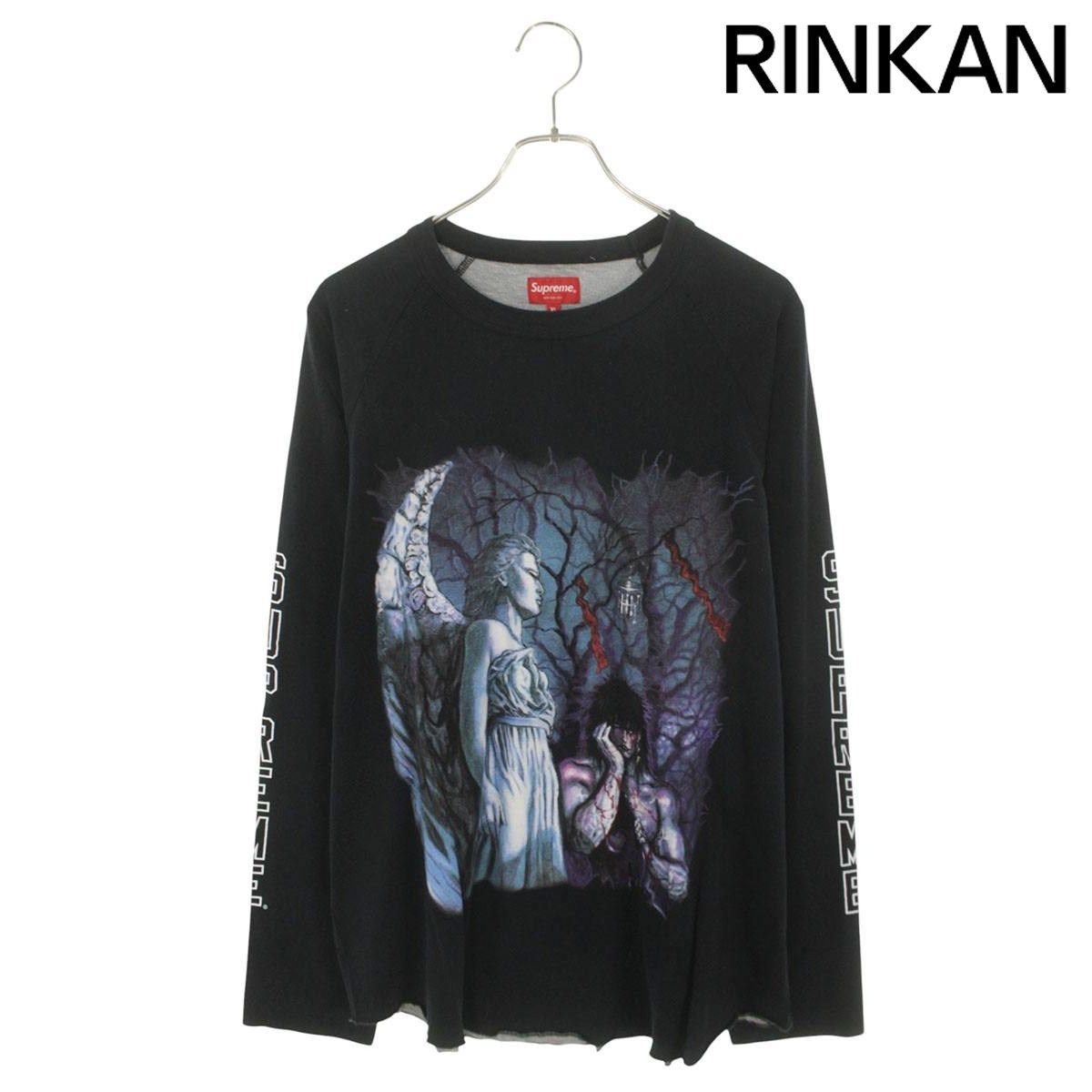 シュプリーム 21AW The Crow Raglan L/S Top ザ・クロウラグラン長袖カットソー メンズ XL