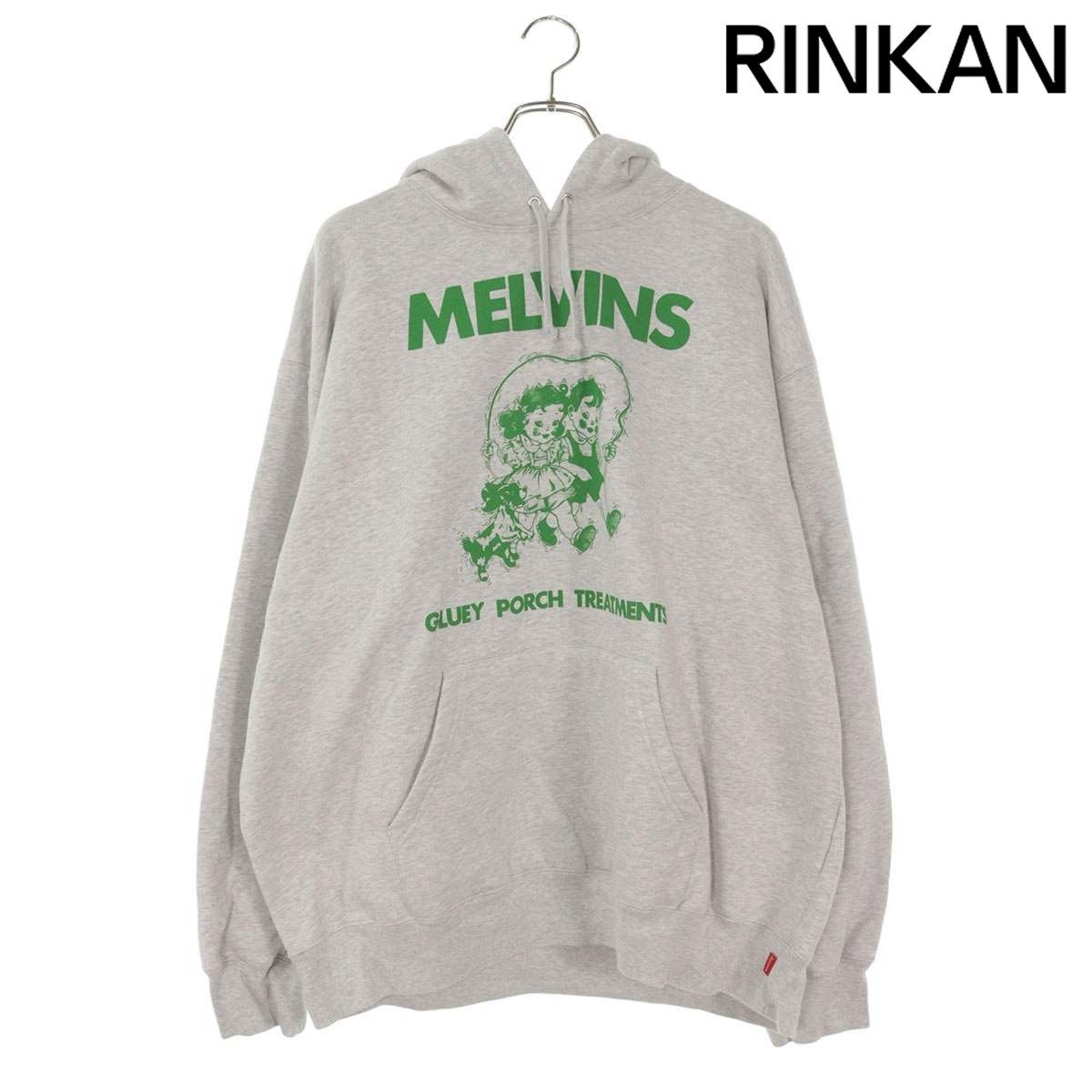 シュプリーム Melvins Hooded Sweatshirt プリントプルオーバーパーカー メンズ XL