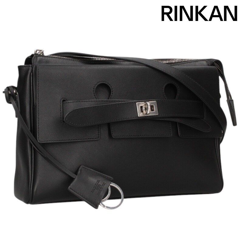 バレンシアガ 834032 2ABAW BEL AIR ZIPPED MESSENGER ベルエアー ジップ レザーショルダーバッグ メンズ