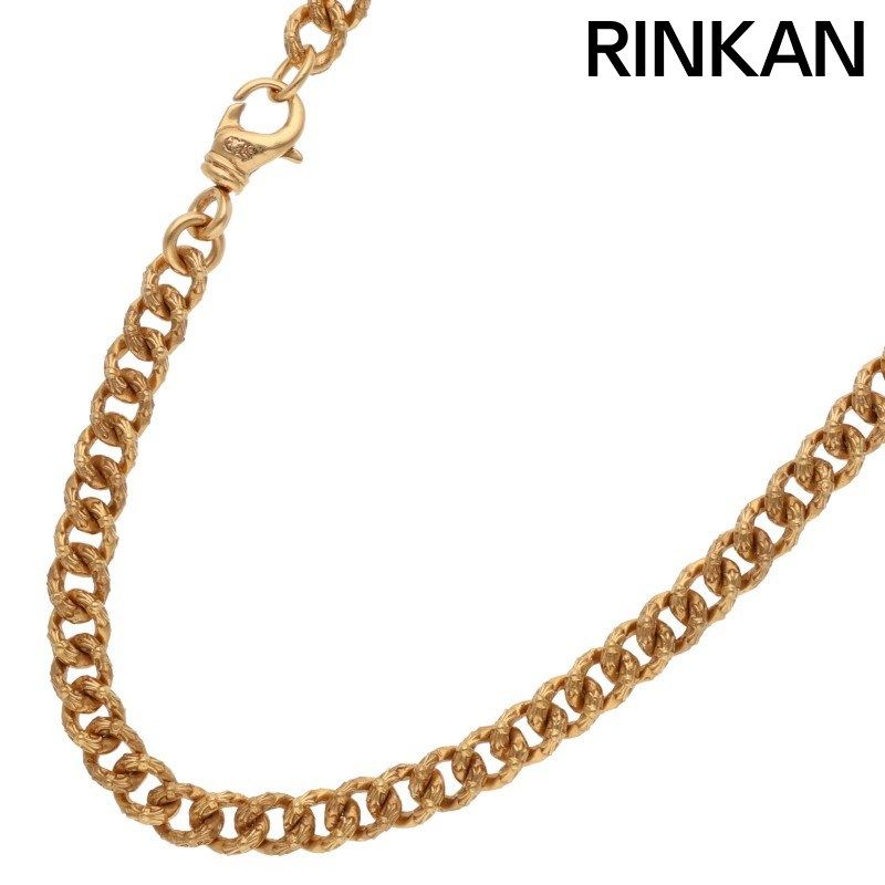クロムハーツ 22K XTRA FNCY MINI/エクストラファンシーミニチェーン ゴールドネックレス メンズ 22インチ 1,963,224円