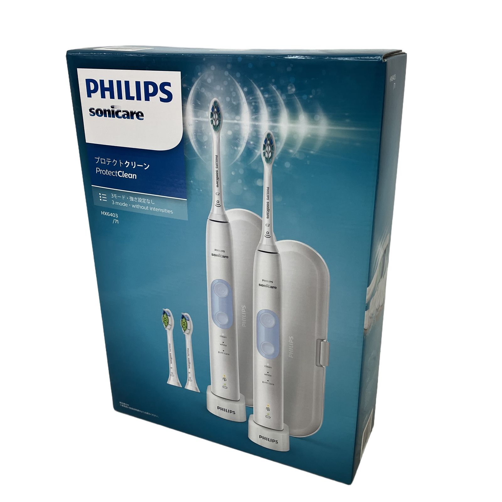 Philips フィリップス Sonicare HX6403/71 ソニッケアー プロテクトクリーン 電動歯ブラシ 家電 未使用 M11206269