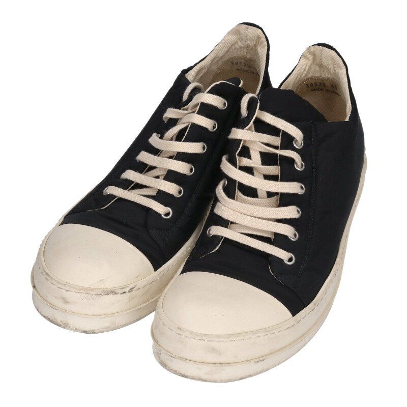 ダークシャドウ RAMONES LOW ラモーンズナイロンレザーローカットスニーカー メンズ 43 ダークシャドウ RAMONES LOW ラモーンズナイロンレザーローカットスニーカー メンズ 43
