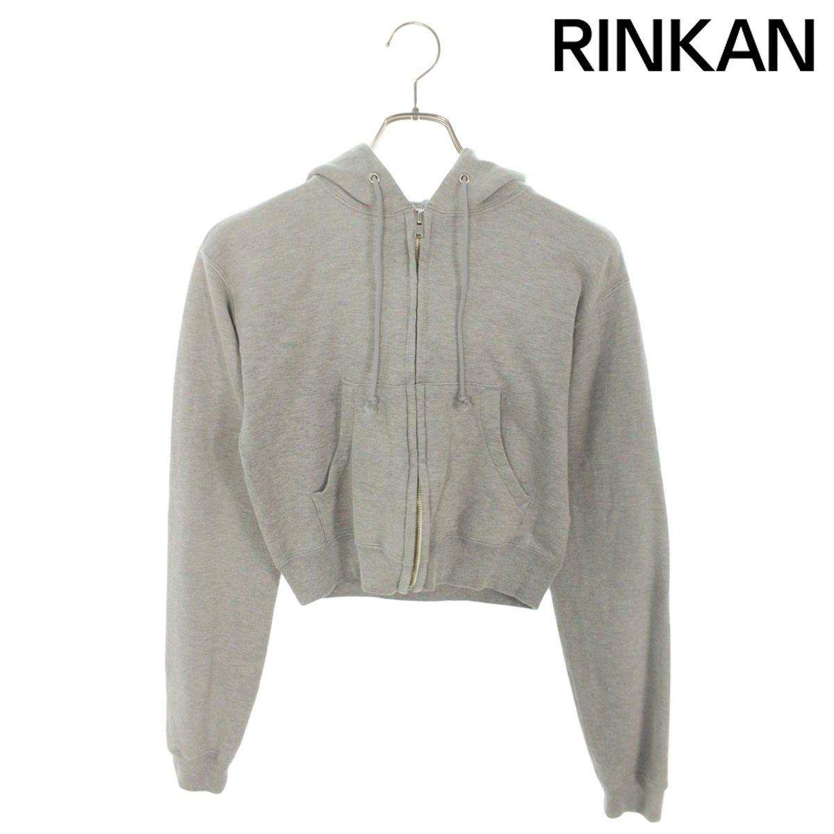 オーラリー 25AW A25AP03MS PRODUCT DYED PIMA LIGHT SWEAT ZIP PARKA 製品染めジップアップパーカー レディース